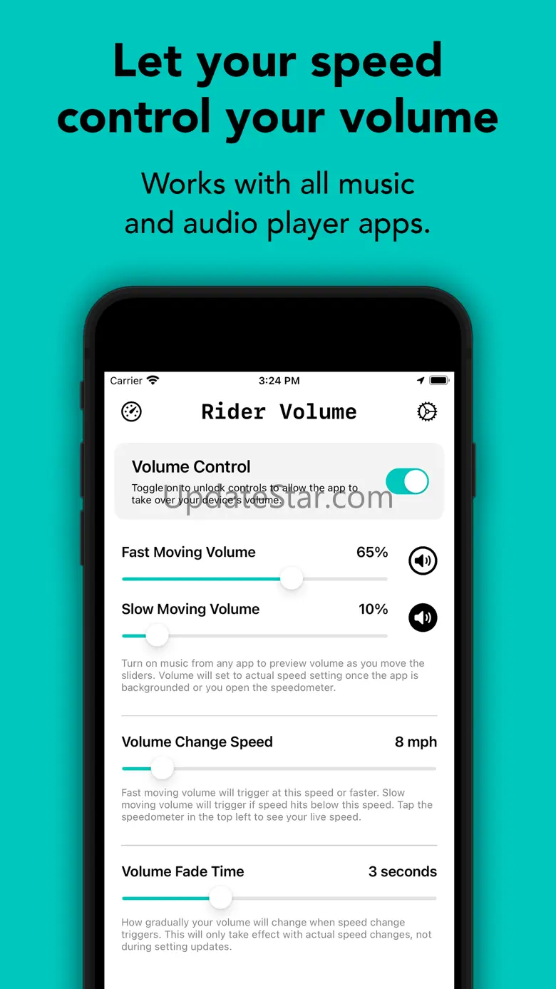 Ski Speed Volume Control 1.2
