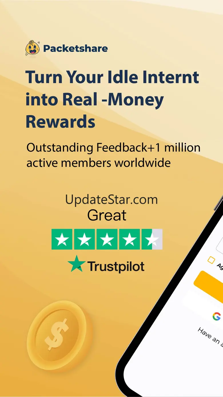 Packetshare - Earn Real Money 1.0.1