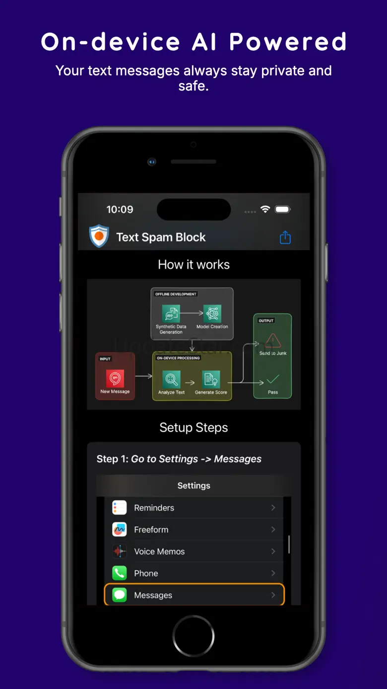 Text Spam Block 1.0.6