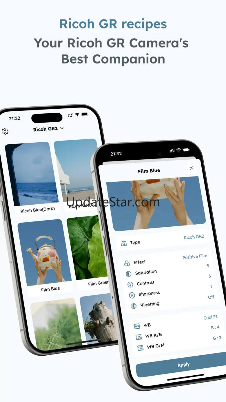 Camset - Ricoh recipes 1.0.4