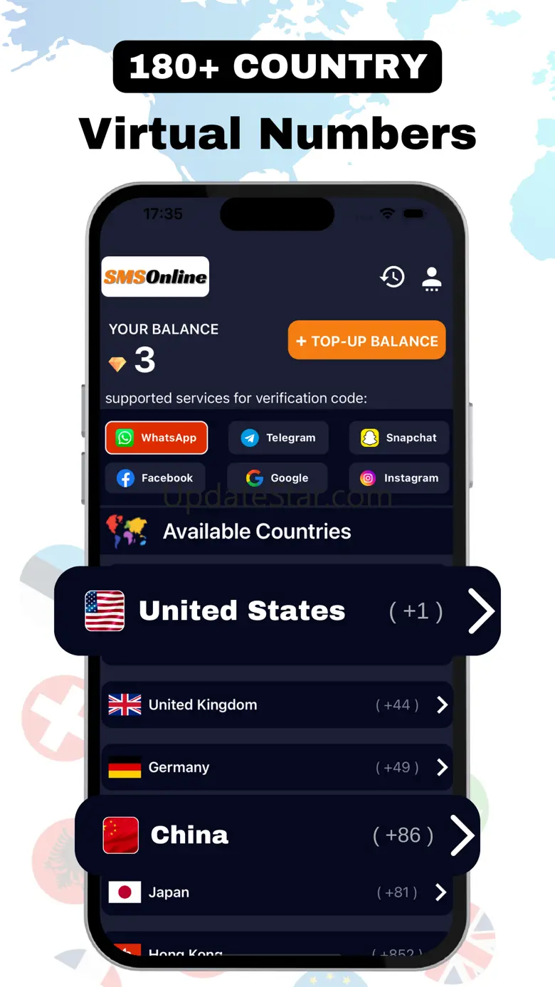 SMS Online - SMS Verification 1.3