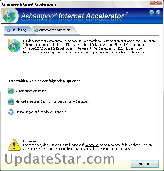 Ashampoo Internet Accelerator 3.30