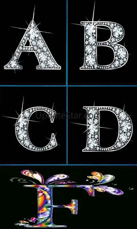 Stylish Alphabet QuillingPaper 1.2