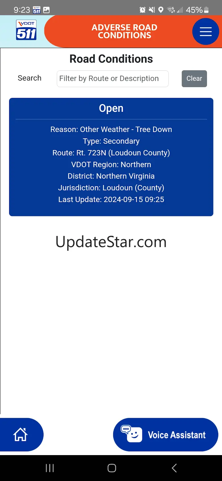 VDOT 511 Virginia Traffic 5.0