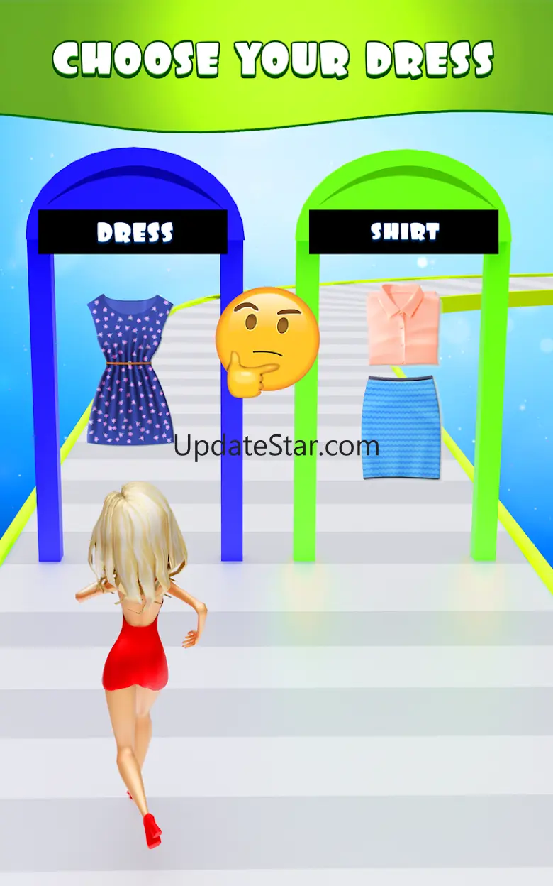 Doll Dress Run: Makeover games 1.0