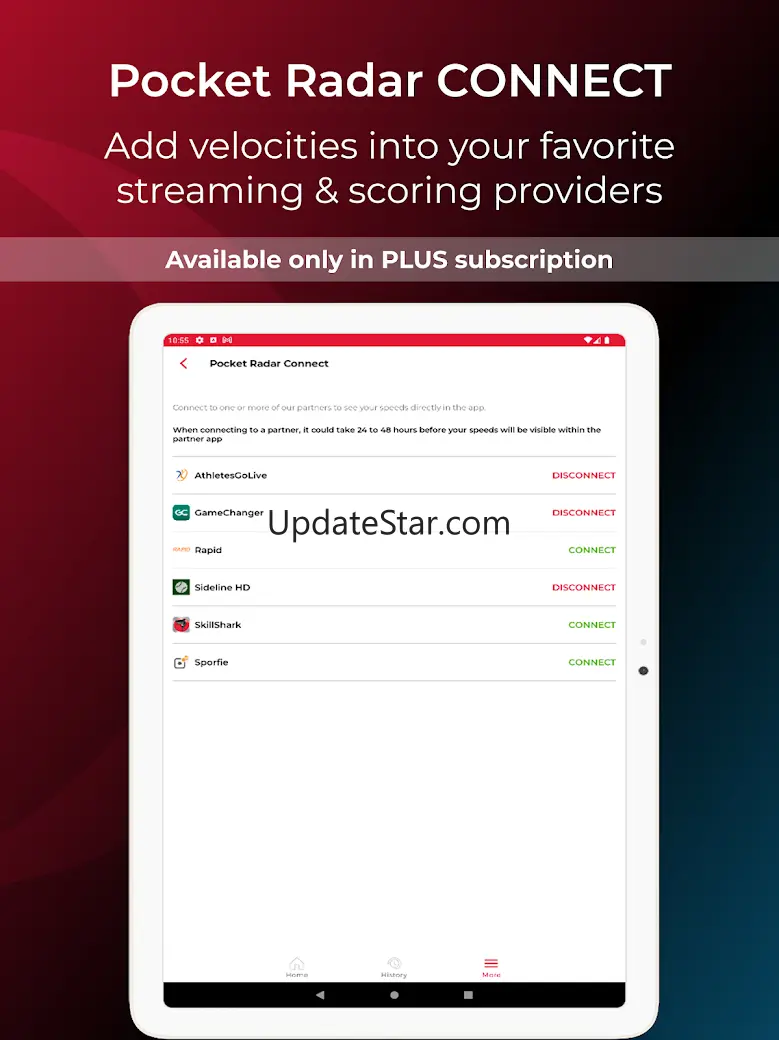Pocket Radar® Sports 2.1.5