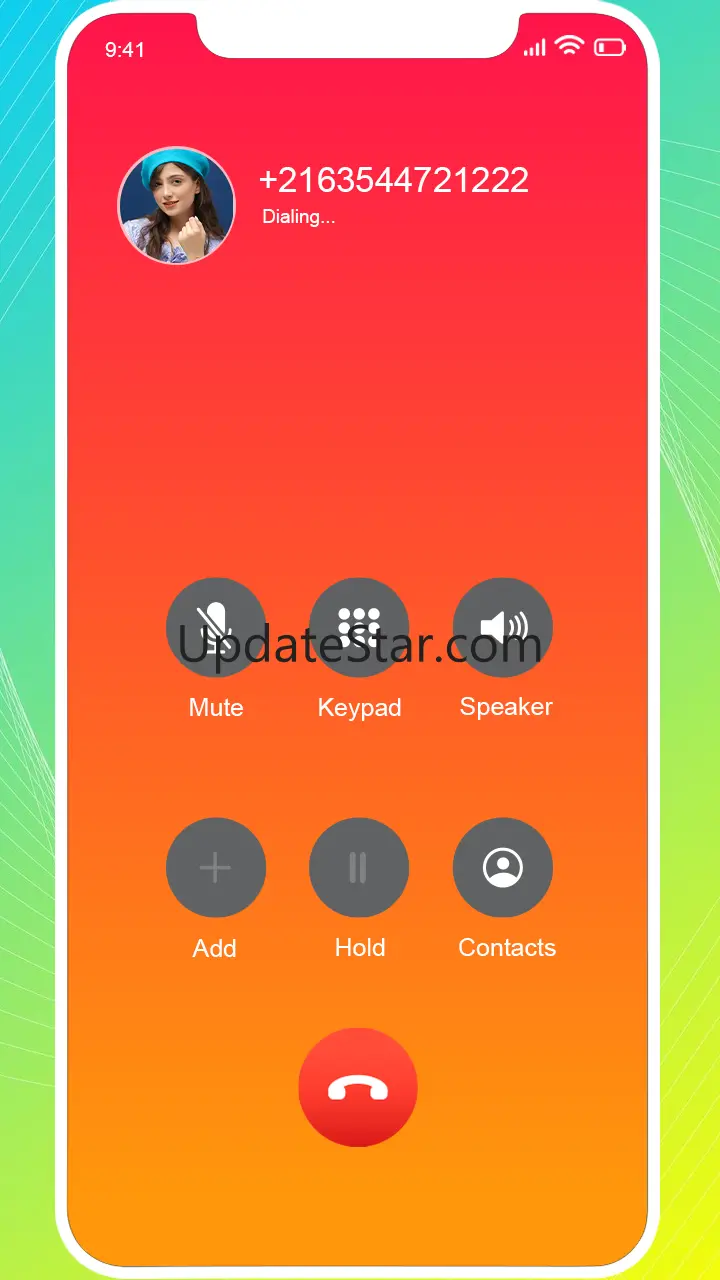 iCall Screen - Phone Dialer
