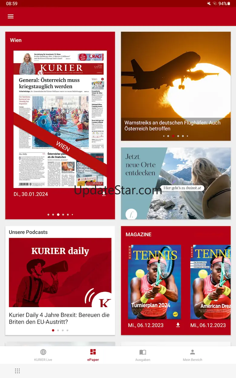 KURIER - News & ePaper 7.1.11