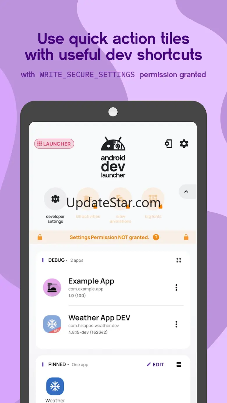 android dev launcher 1.5.3
