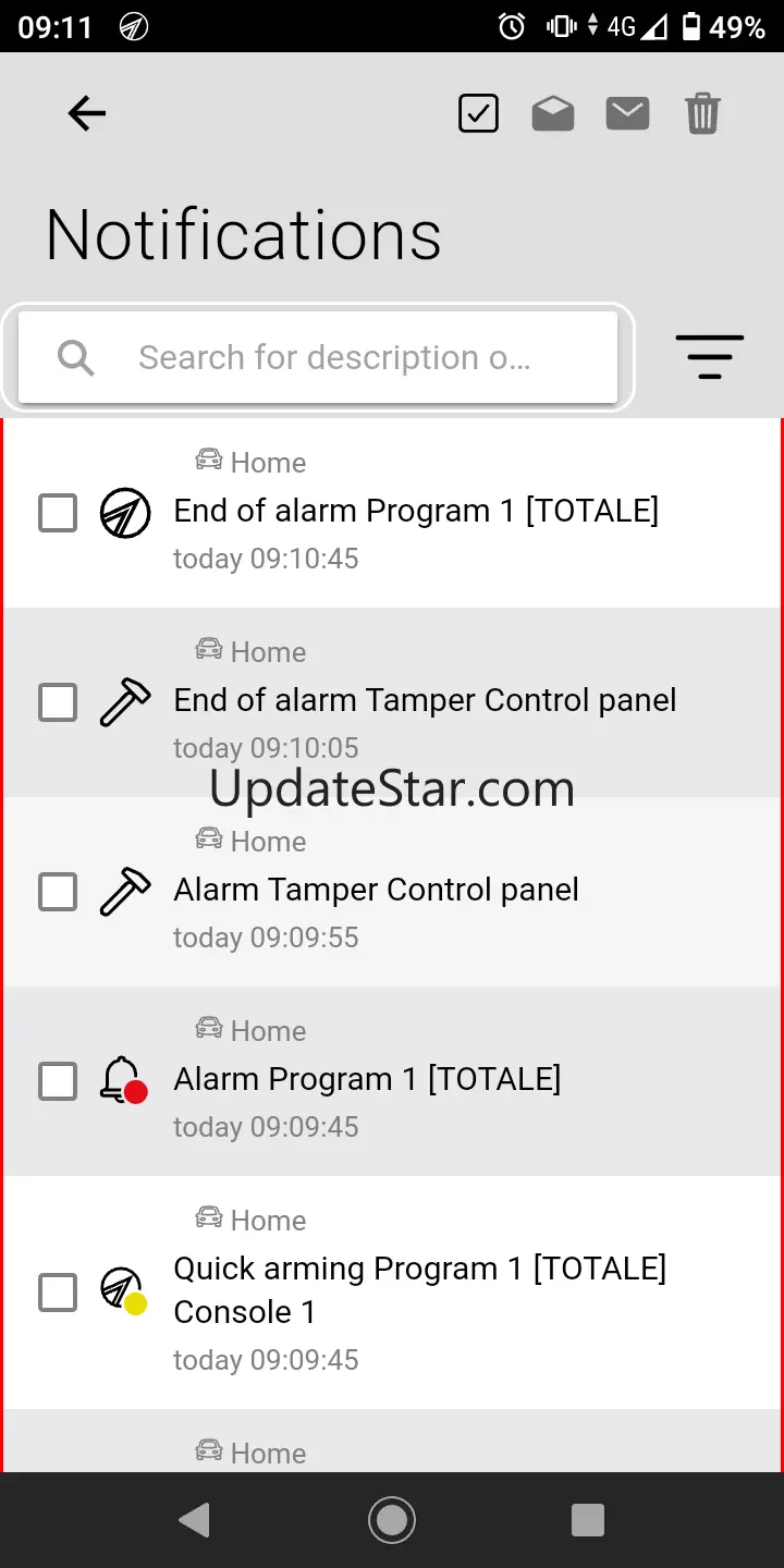 myTecnoalarm TCS 1.5.9