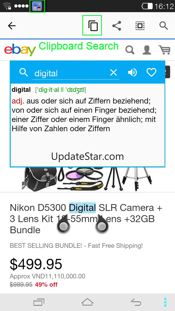 English<->German Dictionary 3.0.5