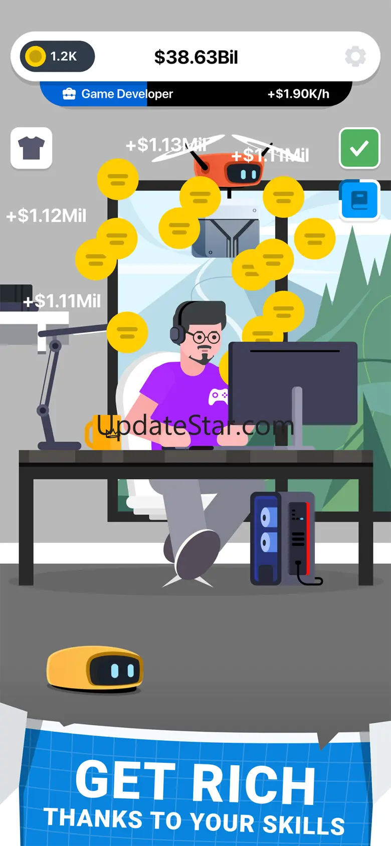 Cyber Dude: Dev Tycoon 2.2.2