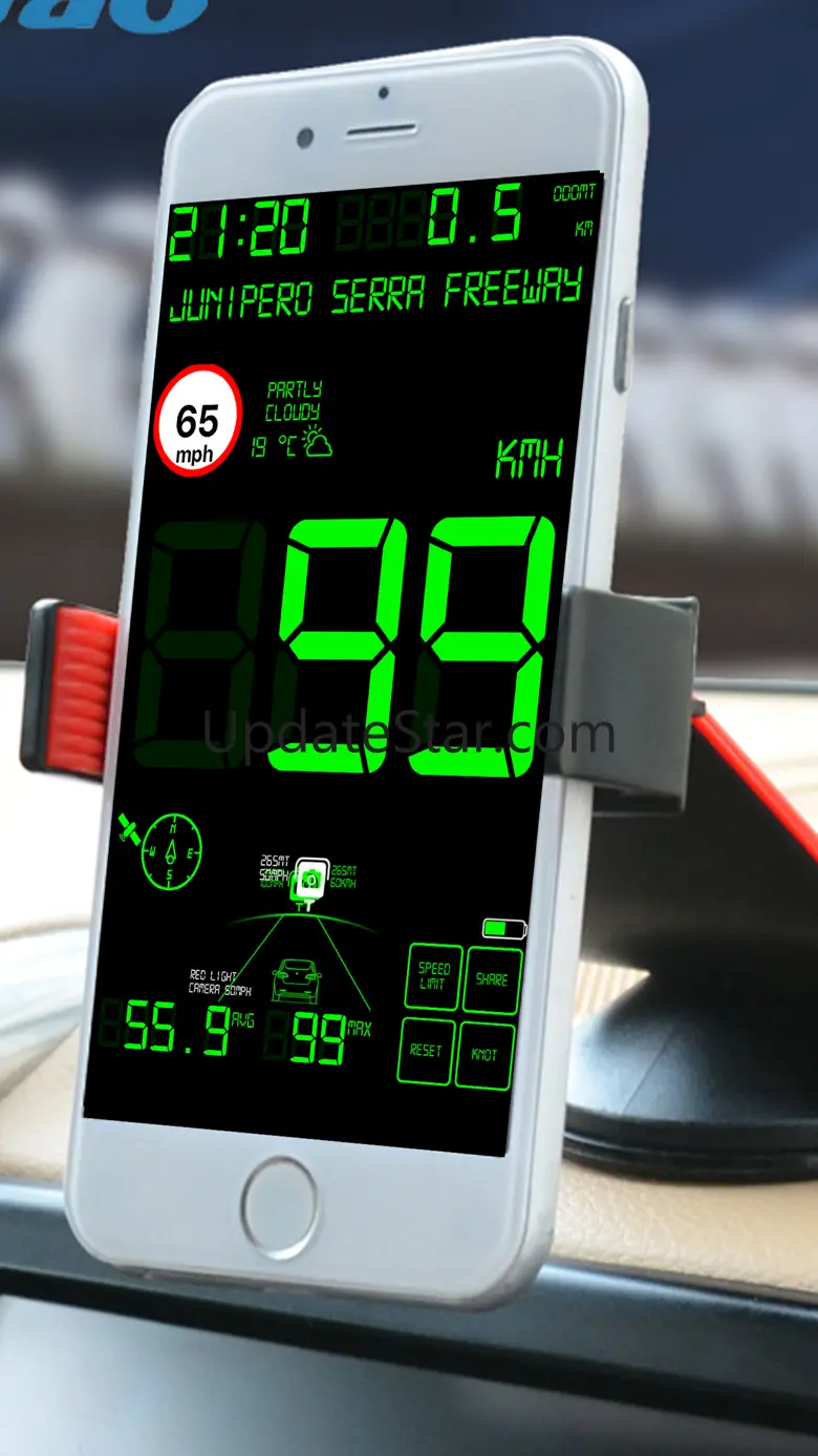 Speedmeter mph digital display 1.18