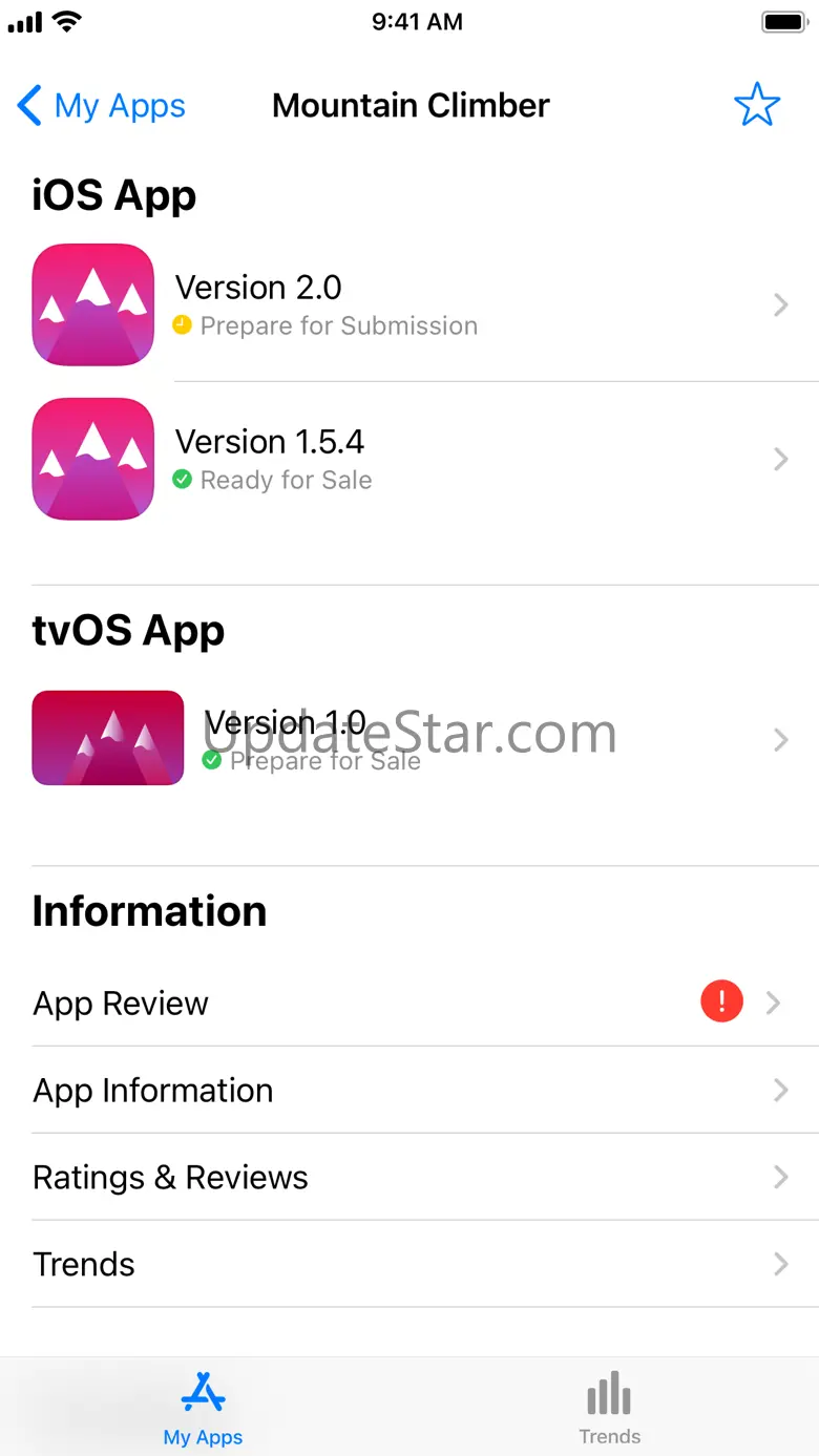 App Store Connect 2.0.1
