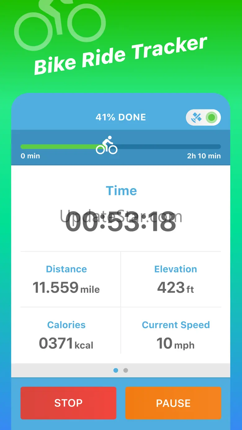 Bike Ride Tracker: Bicycle GPS 4.5