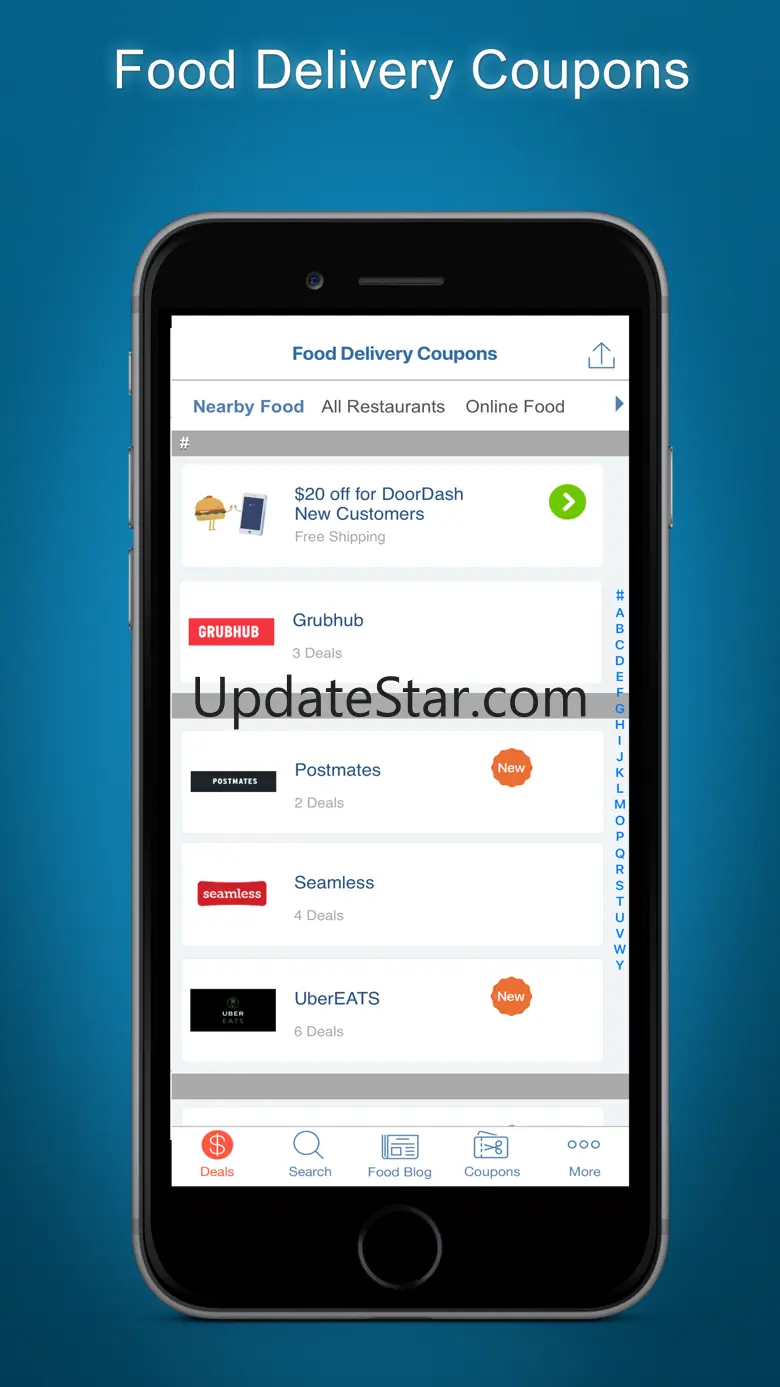 Restaurant Coupons, Fast Food 9.3.1