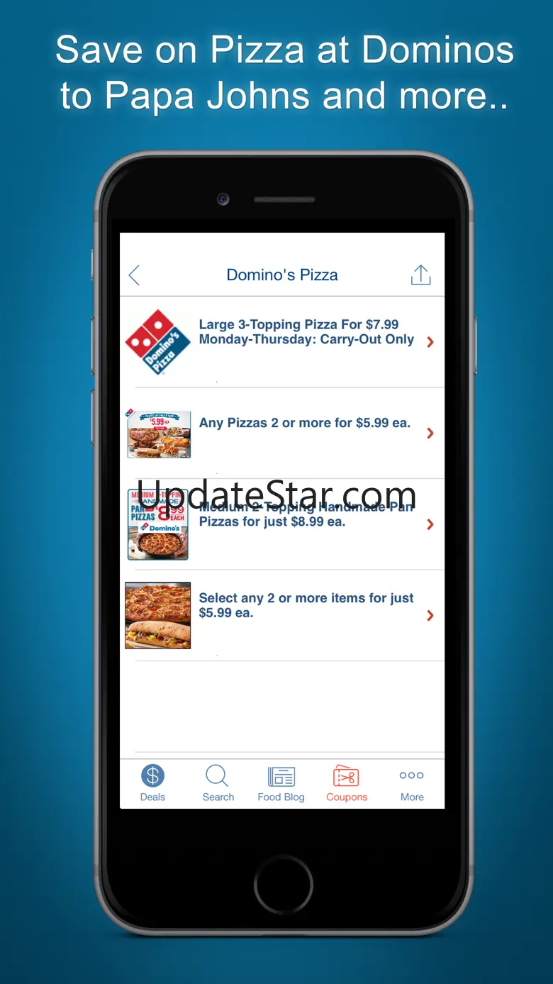 Restaurant Coupons, Fast Food 9.3.1