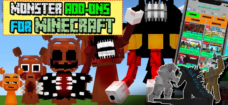 Monster Add-ons for Minecraft 3.0