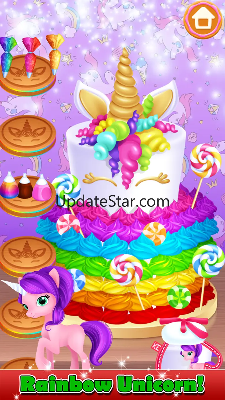 Unicorn Cooking Christmas Game 3.0.1