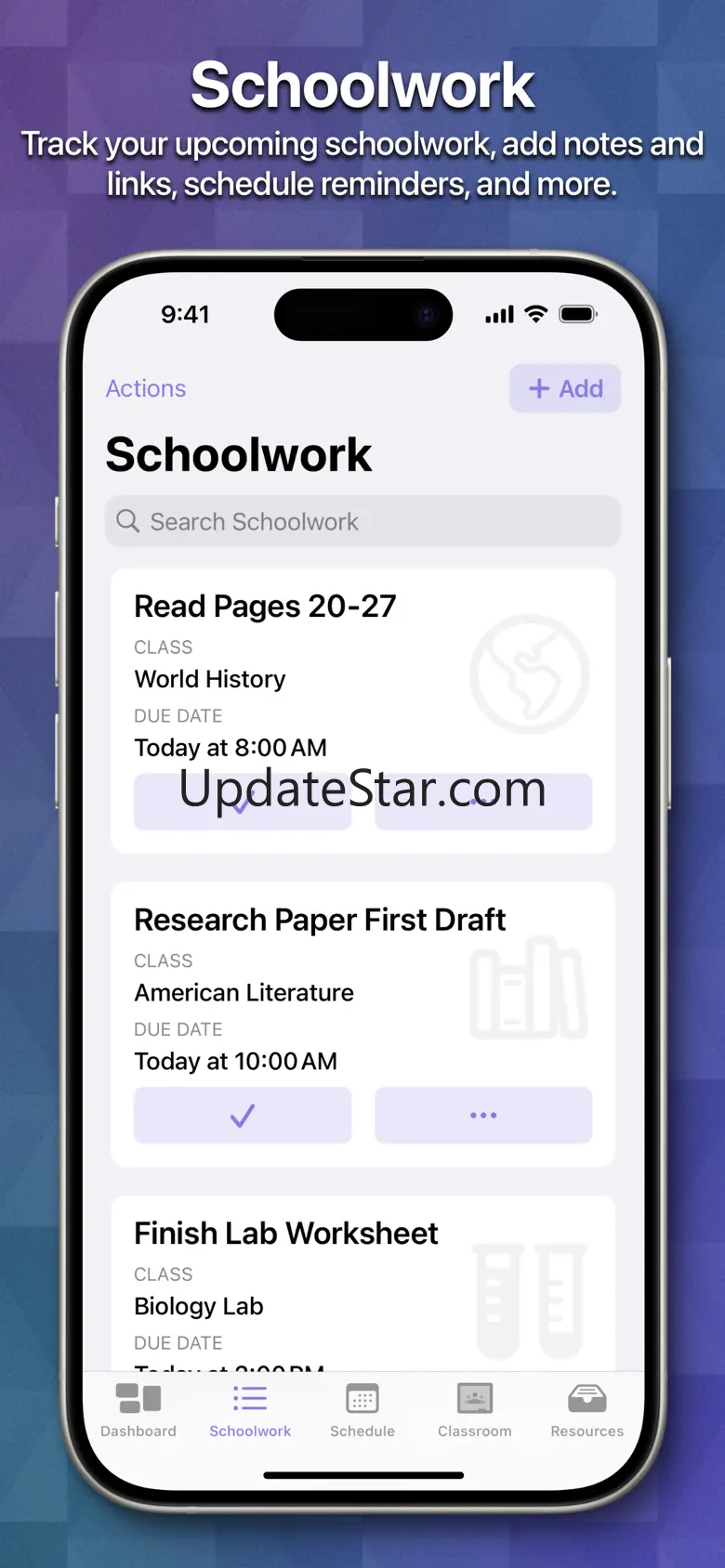 School Assistant – Planner 3.5.1