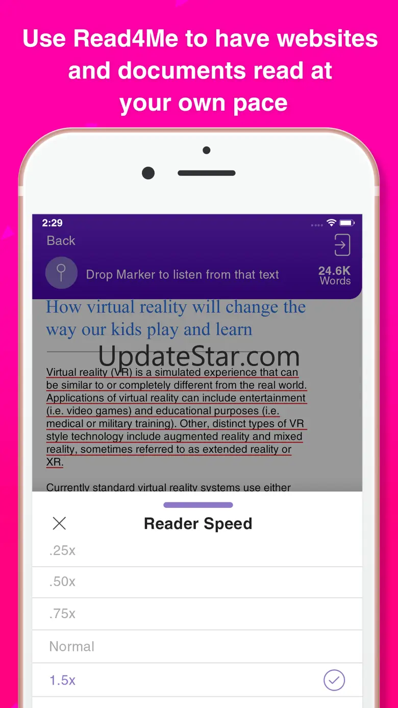 Read4Me - Talk Browser PDF DOC version 3.1