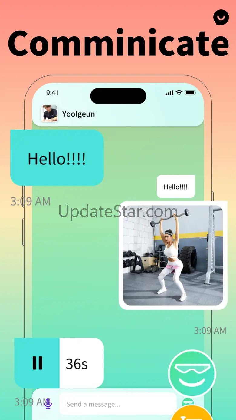 Live Chat & Connect - FitU 1.6