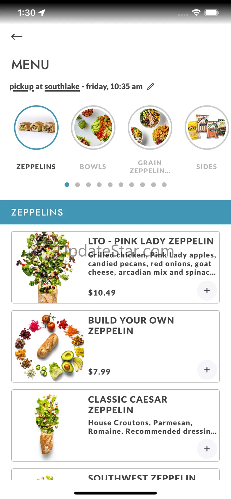 Bread Zeppelin Salads Elevated 2.0.6