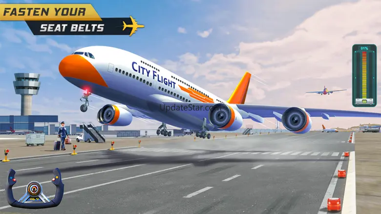 Airplane Pilot Flight: 3D Game 1.14