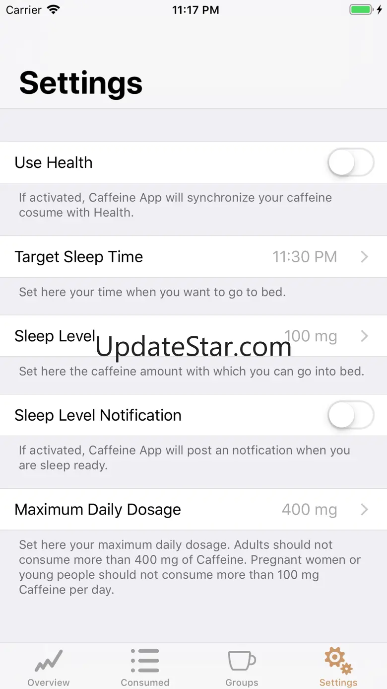 Caffeine App - Track Caffeine 1.10.3