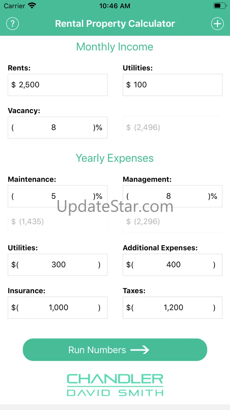 CDS Rental Calculator 4.1
