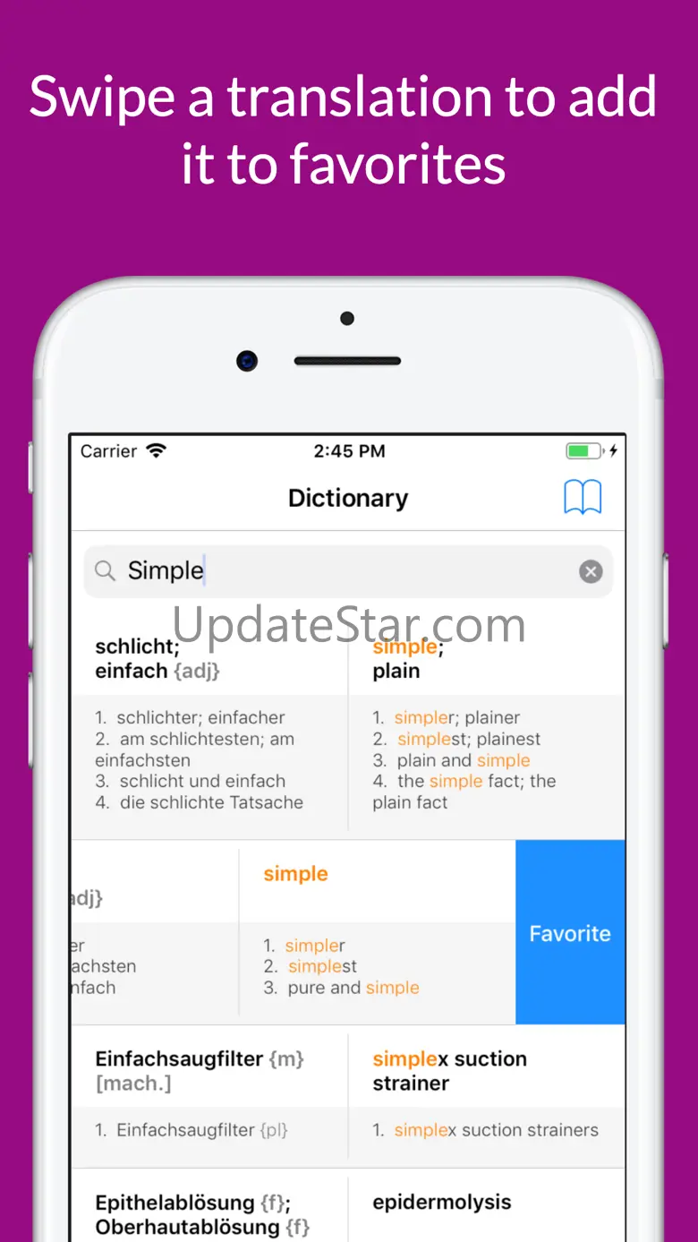 German English  Dictionary + 1.8.4