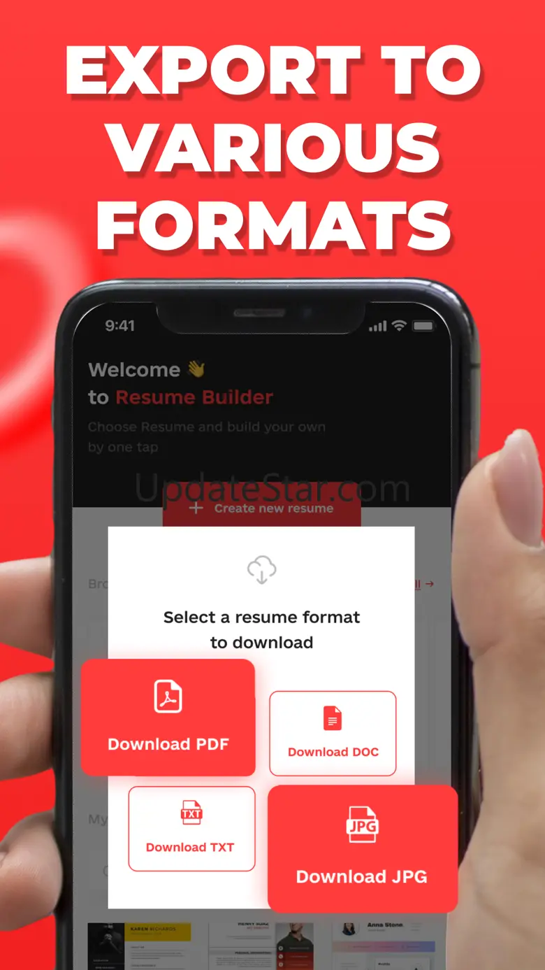 Good resume CV builder & maker 1.2