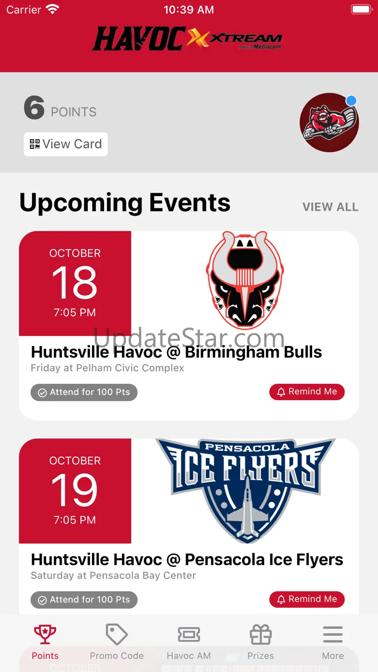 Huntsville Havoc Official 10.3.3