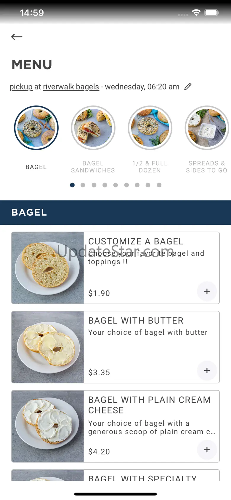 Riverwalk Oswego Pizza & Bagel 2.0.2