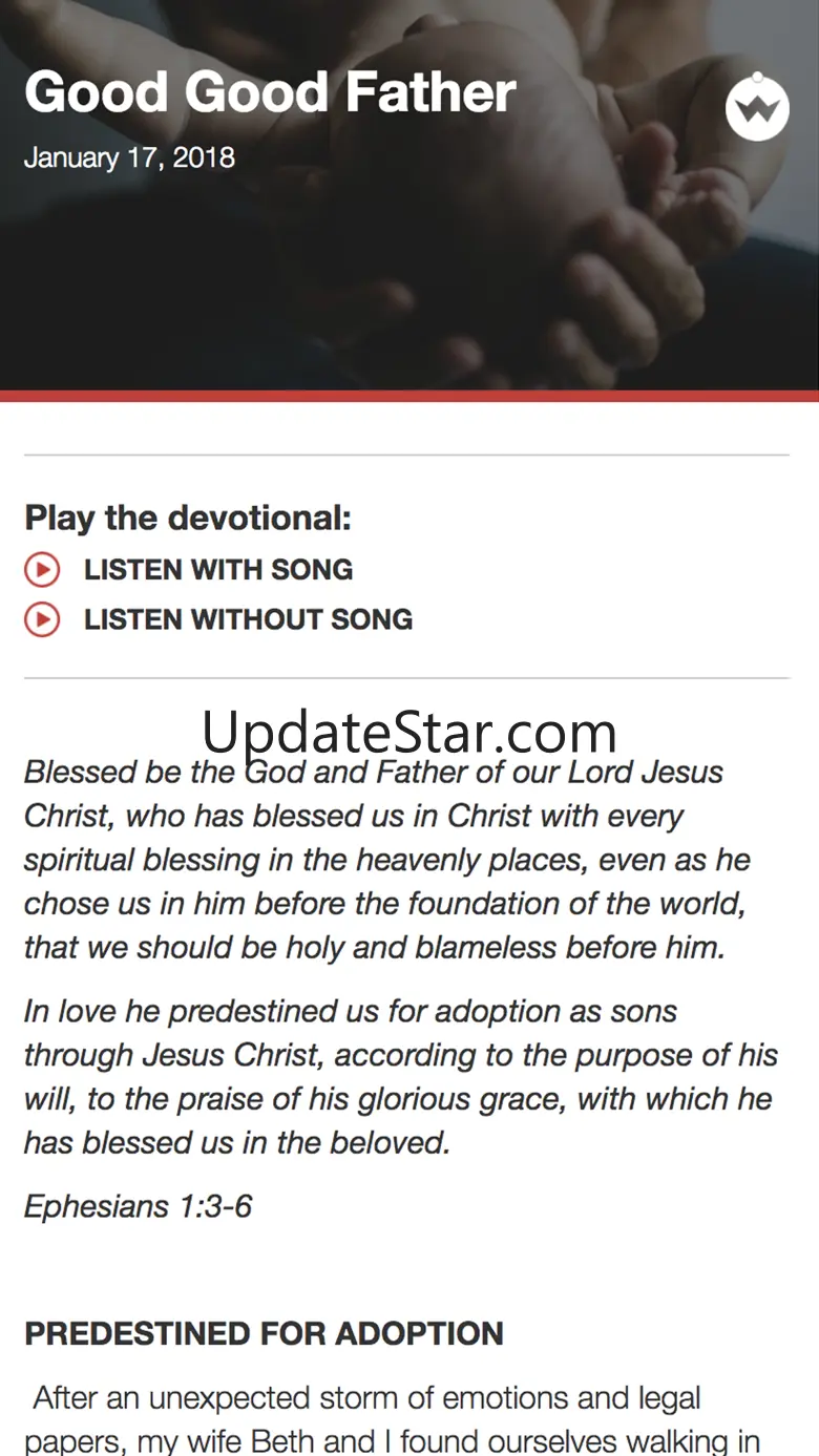 Daily Devo 1.2.9