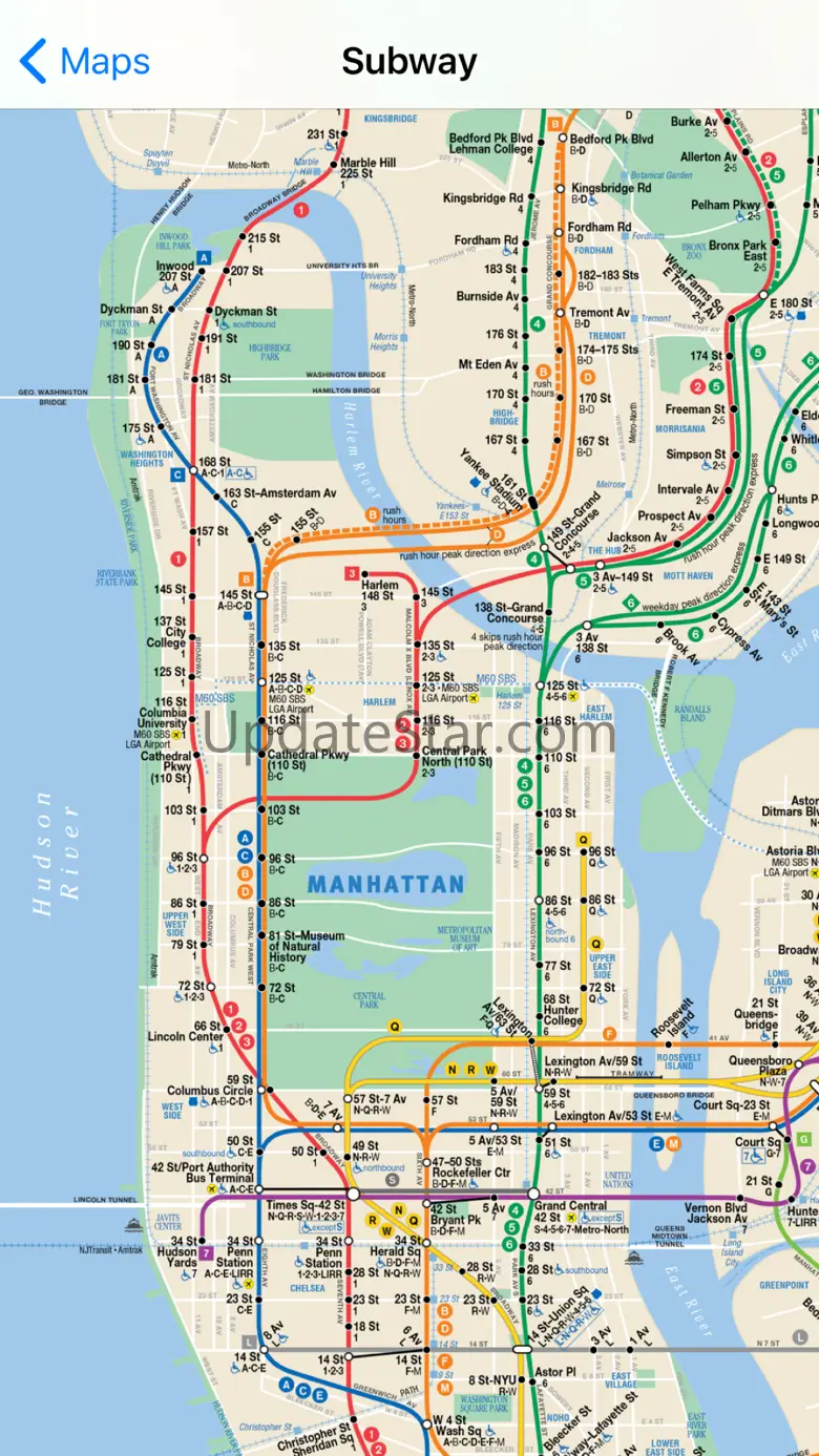 Exit Strategy NYC Subway Map 2.92