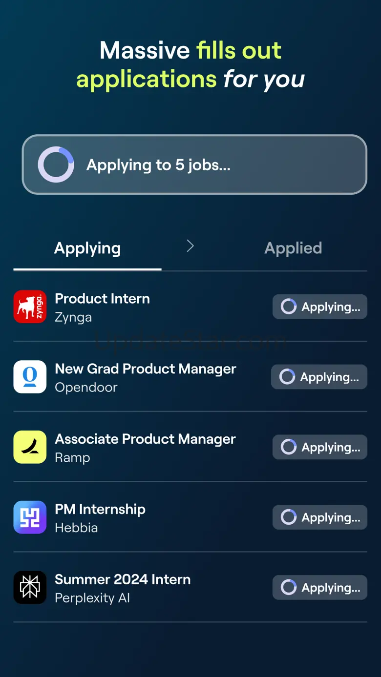 Massive: Swipe & Apply 1.8.48
