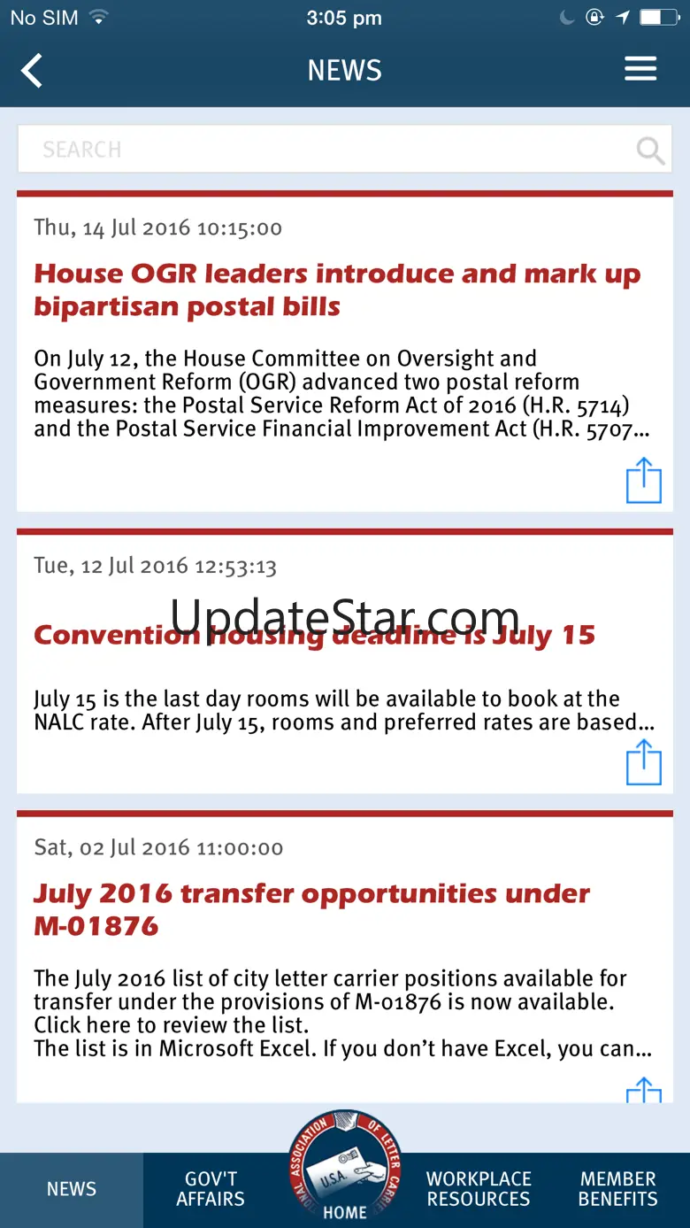 NALC Member App 2.1.2