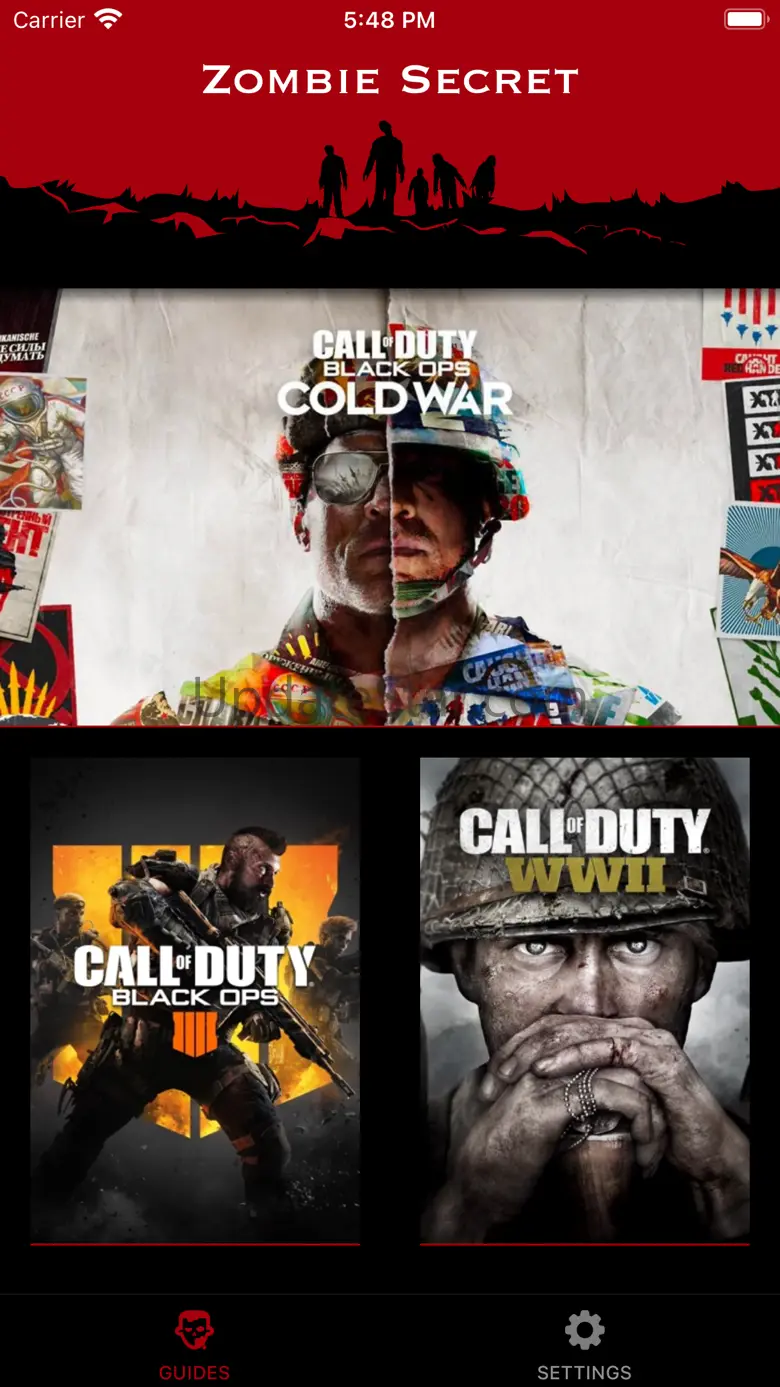 Zombie Secret - Guides for CoD 2.1.13