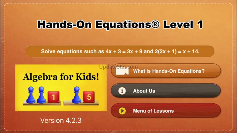 Hands-On Equations Level 1 4.2.3