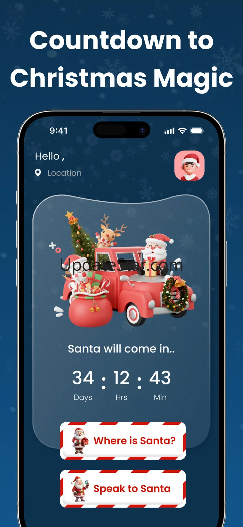 Santa Tracker App: Track Santa 1.2