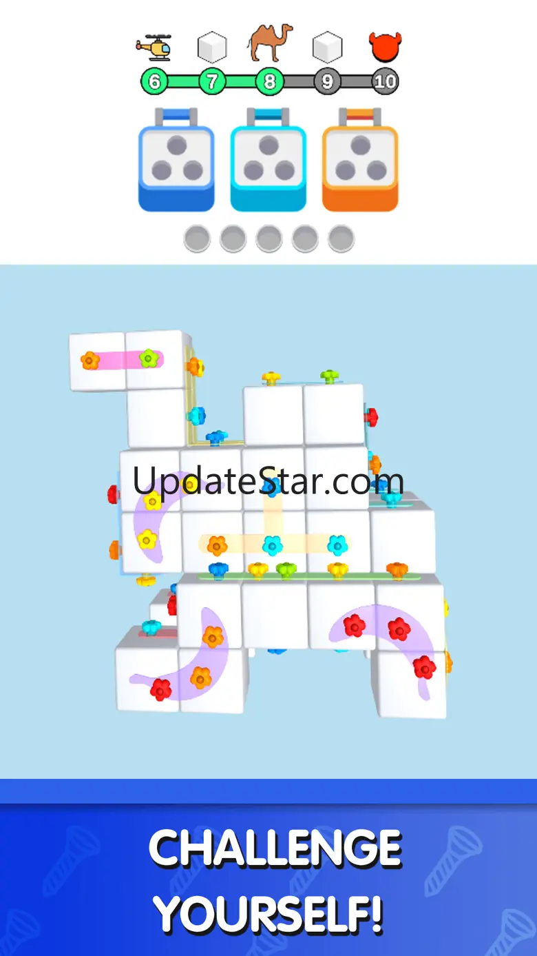 Unscrew Pin Jam: Nuts & Bolts 1.1.0
