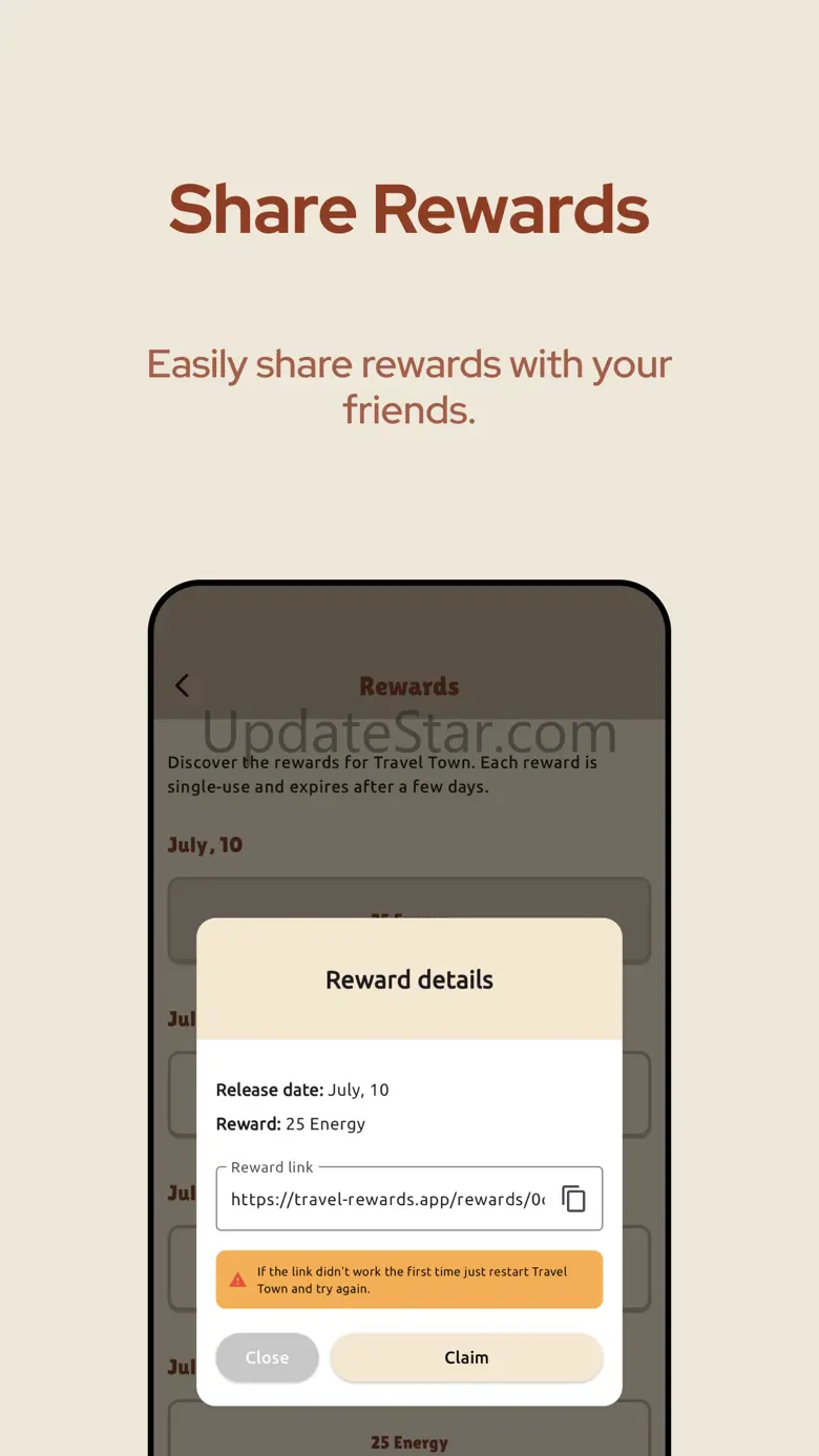Travel Rewards - Reward Links 1.1.0