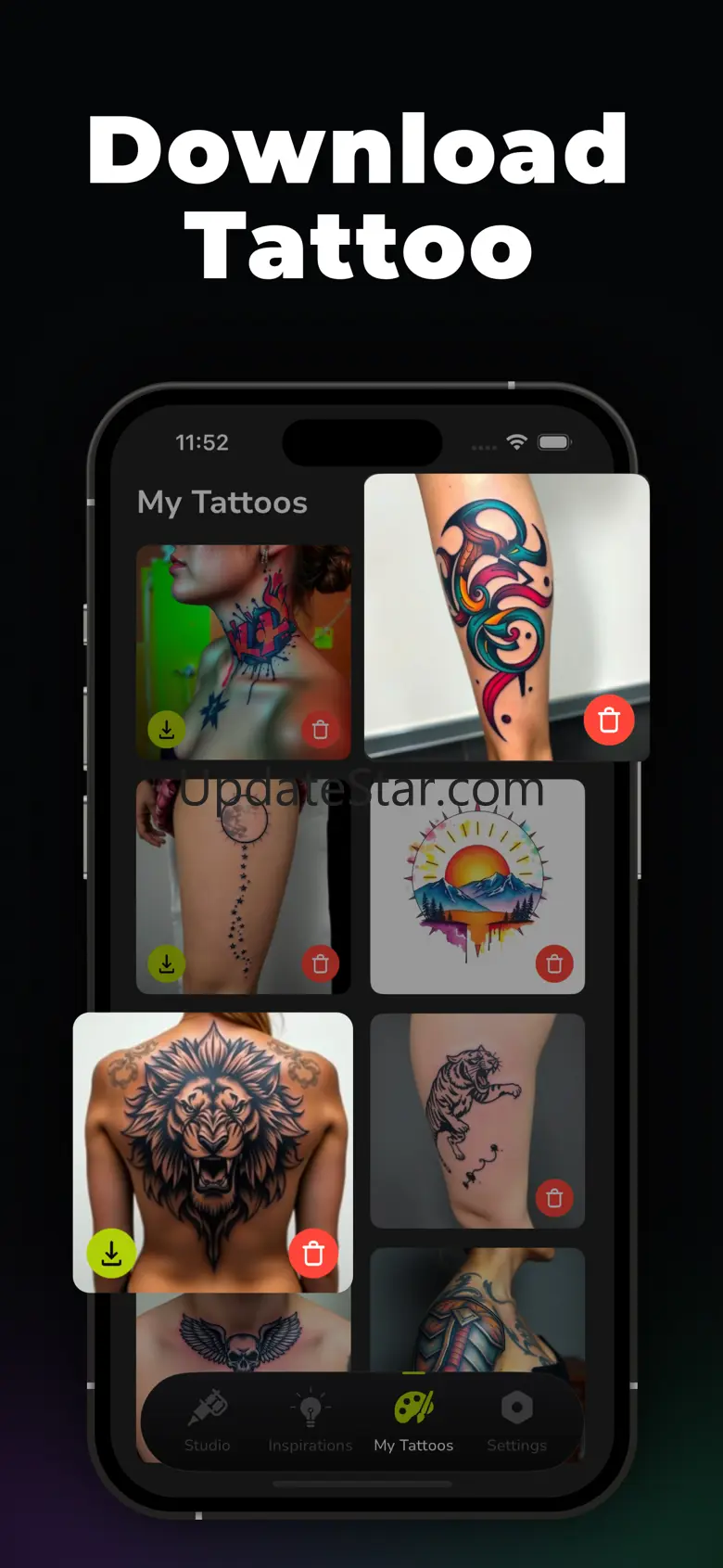 AI Tattoo Generator - TattooAI 1.4
