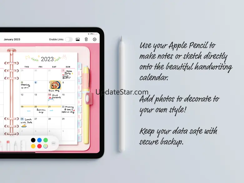 Pencil Calendar & Planner Pro 2.096