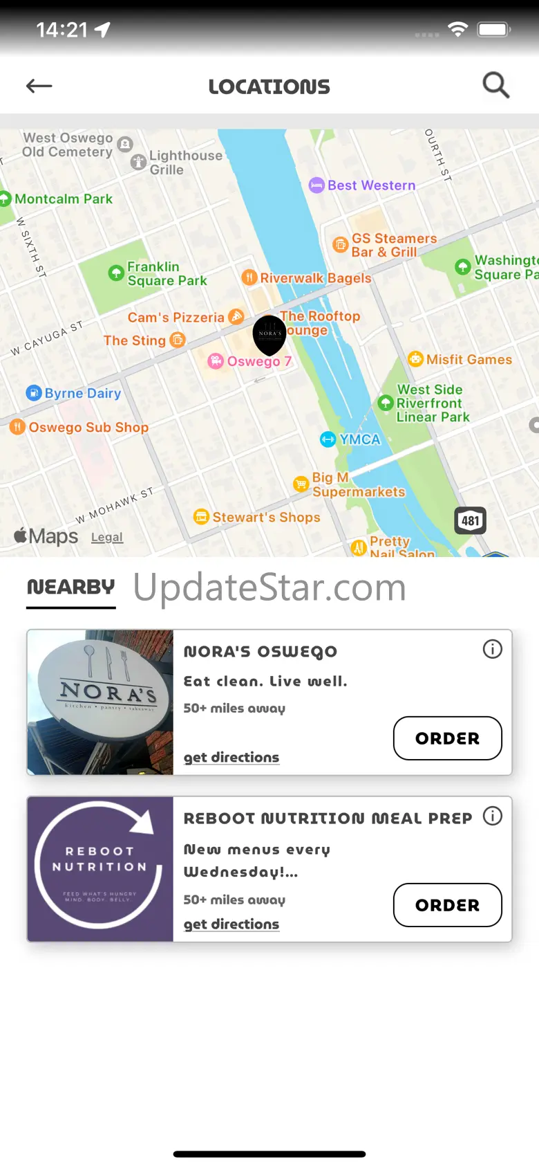 Nora's Oswego 1.0.4
