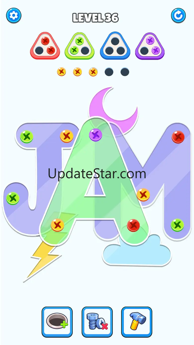 Screw & Pin Jam: Puzzle 2.0