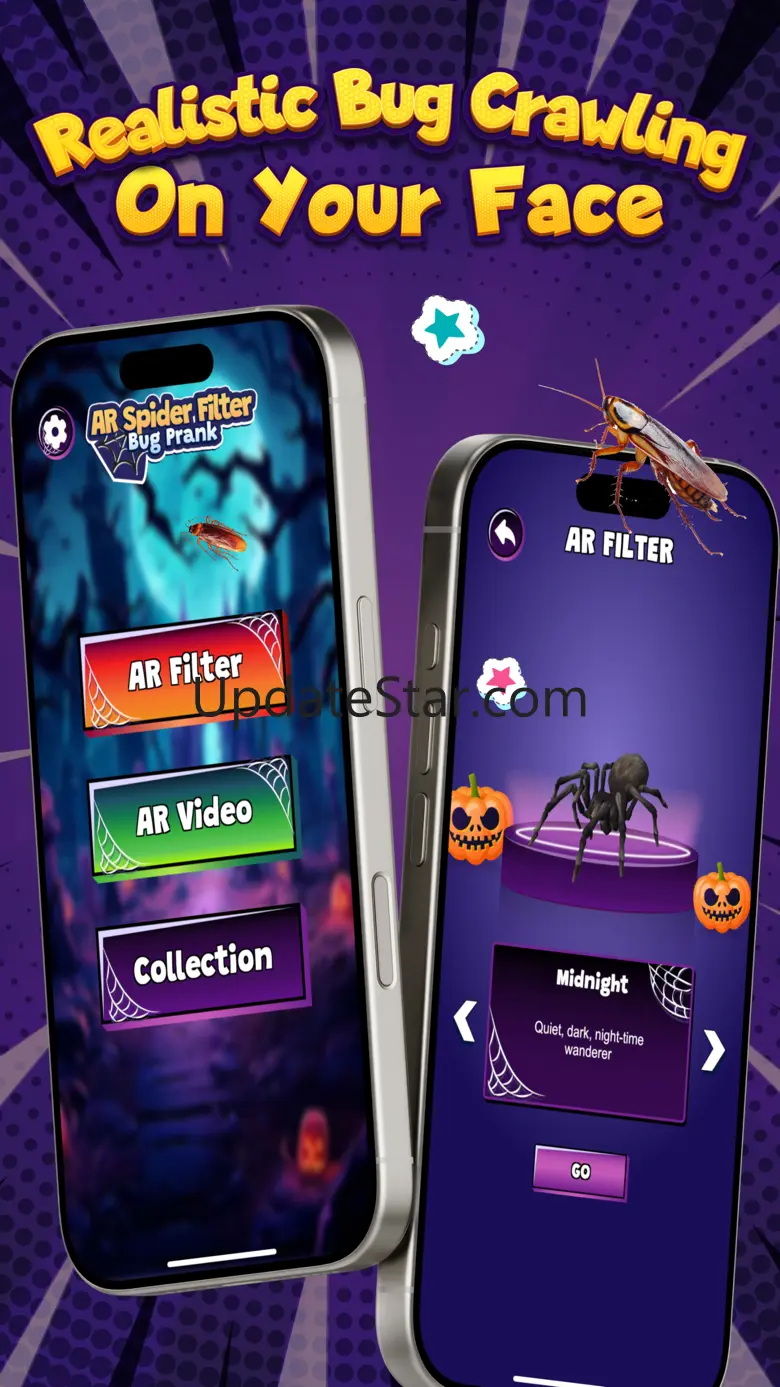 Bug Filter: AR Spider Prank 1.0.2