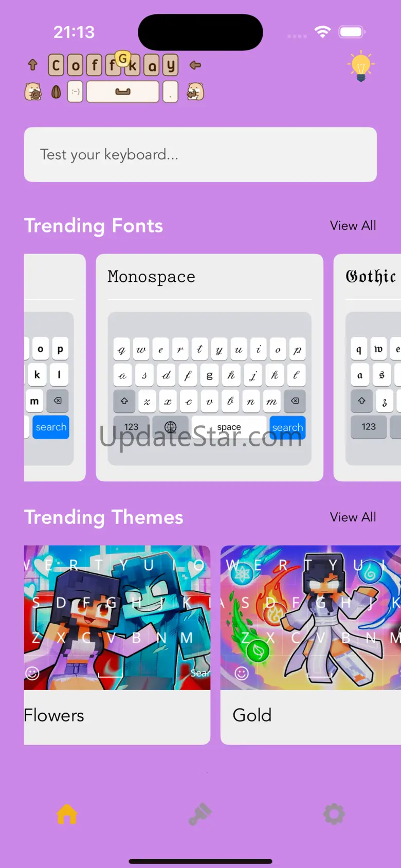 Aphmau & Aaron Mods keyboard 1.2