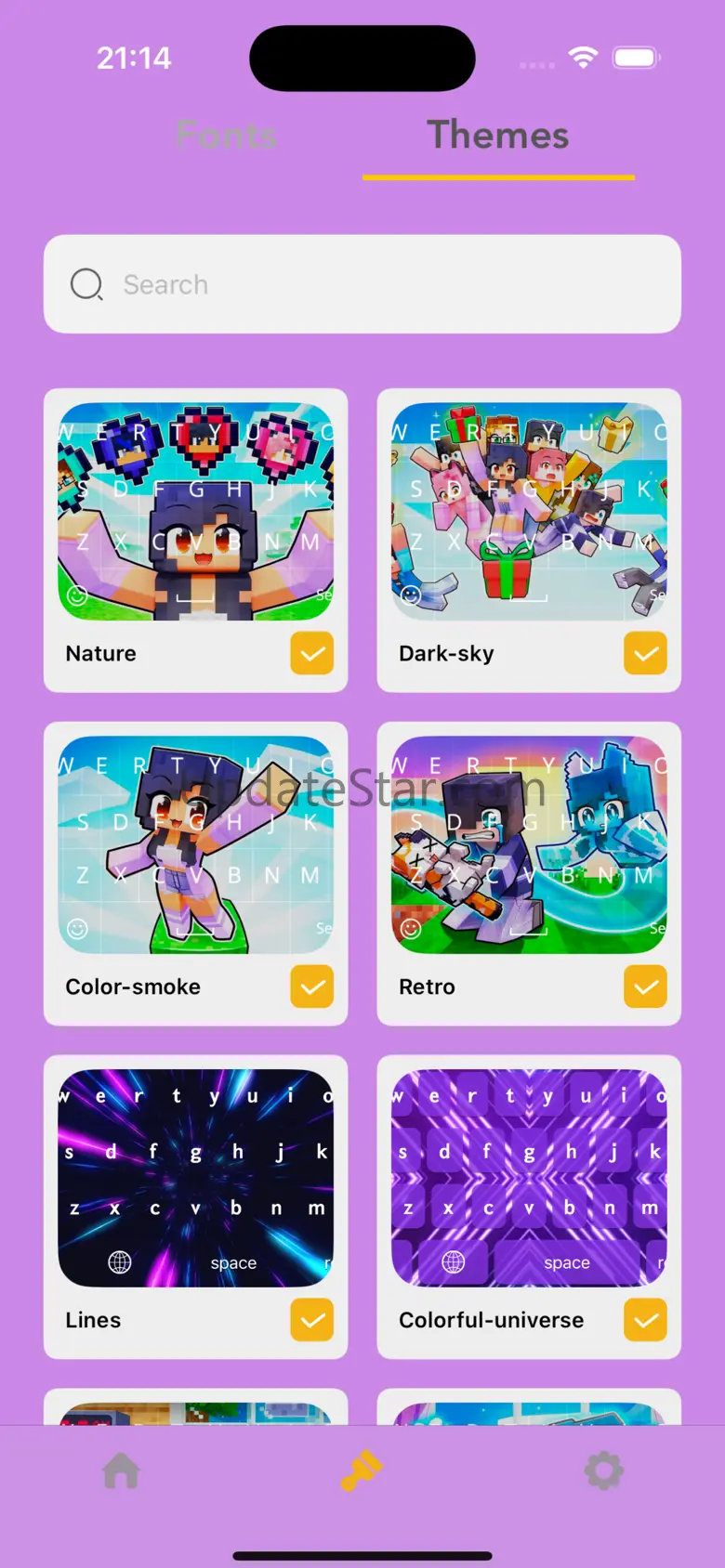Aphmau & Aaron Mods keyboard 1.2